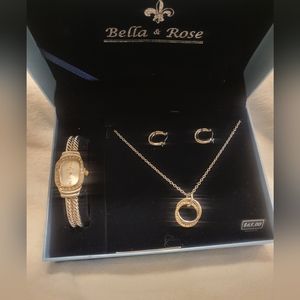 BELLA & ROSE WATCH SET
